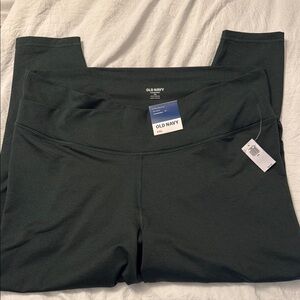 Old Navy Forest Green Active Leggings